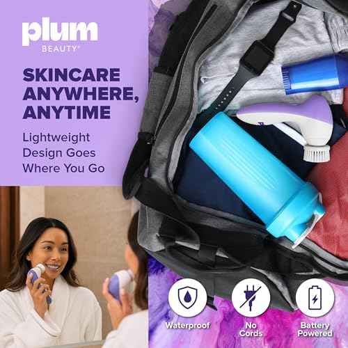 Face Scrubber Electric Facial Cleansing Brush Rechargeable, Rotating Scrubber Face Pore Cleansing Brushes for Radiant Skin, Electric Cleanser for Pores, Glow, and Daily Deep Pore Wash, Expoliator