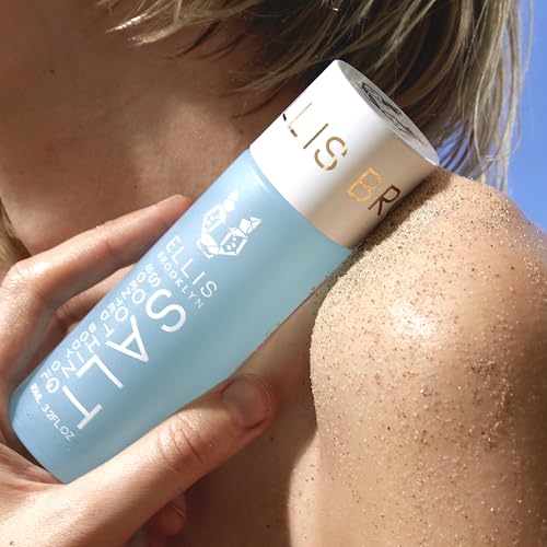 Ellis Brooklyn SALT Body Oil - Scented Body Oils for Women, Ylang Ylang, Violet Leaves & Sandalwood Fragrance Oil for Women, 3.2 Fl Oz