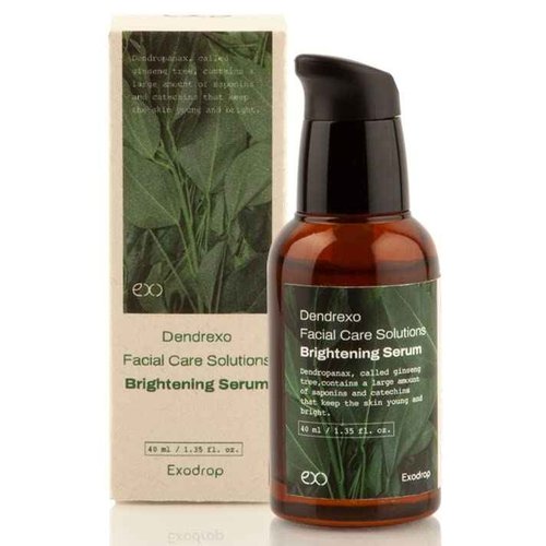 EXODROP Exosome Serum, Moisturizing&Regenerating Serum for Face, Ginseng tree Exosome, Quick-absorbing, Vegan, All skin types, 1.35 Fl Oz