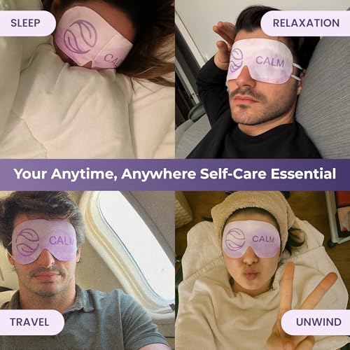 Body Restore Heated Eye Mask for Dry Eyes 5 Pack - Boo Basket Stuffers for Women, Self Heating Warm Compress, Christmas Stocking Stuffers, Birthday Gifts, White Elephant, Relaxation - Variety