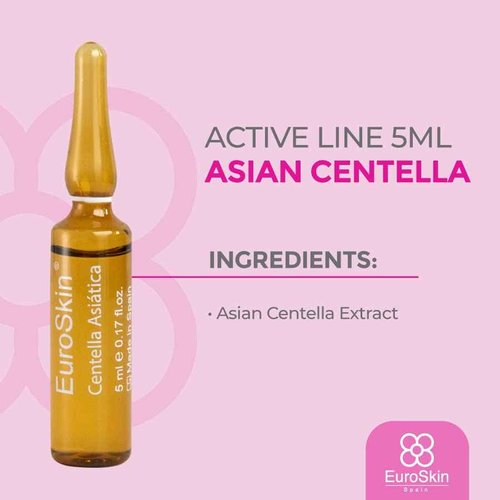 MEDIDERMIK ASIAN CENTELLA. Helps to nourish and improve the skin appearance. Aestheticians' favorite liquid ampoules. 20 Ampoules x 5 ml (100 ml/ 3.38 fl oz)