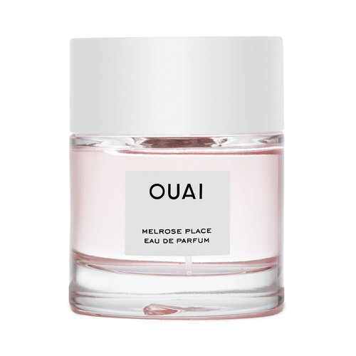 OUAI Melrose Place Eau de Parfum - Elegant Womens Perfume for Everyday Wear - Fresh Floral Scent has Notes of Champagne, Bergamot and Rose with Delicate Hints of Cedarwood and Lychee (1.7 Oz)