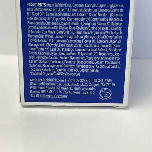 Jack Black Protein Booster Skin Serum, ProSeries Age Control - Anti Aging Serum for Men, Mens Face Serum, Face Serum for Men, Peptide and Antioxidant Serum for Face, Skin Care for Men, Mens Skincare