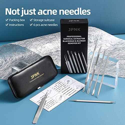 JPNK Blackhead Remover Comedone Extractor Acne Removal Kit..