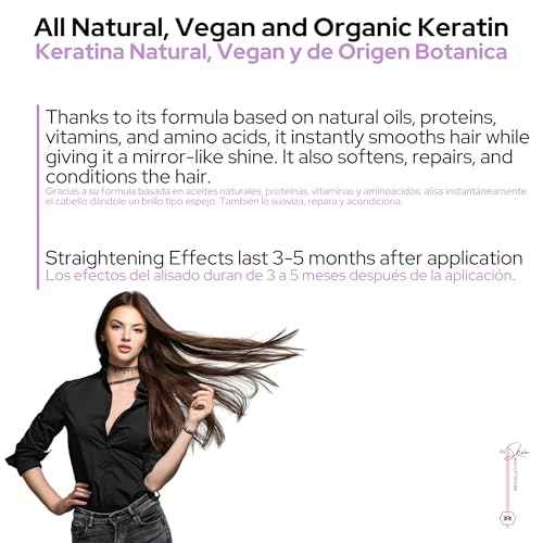 Aftercare for Ritual Bot?nico Keratina Org?nica | Treatment to Straighten, Repair and Relax Hair | All Natural, Organic & Vegan Ingredients | Product of Colombia| Keratin Medium, 250ml/8.45 Fl Oz)