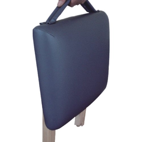 Master Massage Wooden Handy/folding Massage Stool Royal Blue, Agate blue
