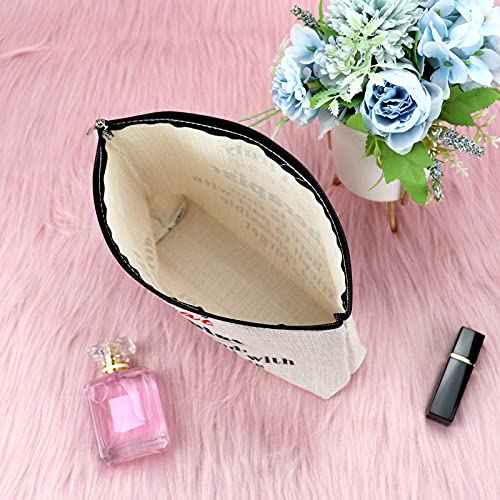 Sfodiary Therapist Appreciation Gift Makeup Bag Psychology Therapist Cosmetic Bag Speech Therapy Gift for Women Travel Cosmetic Pouch Birthday Christmas Thanksgiving Present