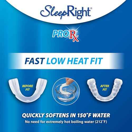 SleepRight ProRx Custom Dental Guard ? Mouth Guard for Grinding Teeth at Night, Night Guards for Teeth Grinding, Comfortable Dental Guard for Sleeping, Custom Fit Teeth Grinding Protection