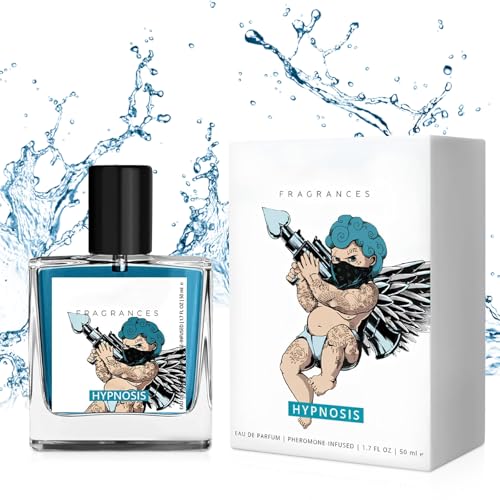 Hypnosis 2.0 Cologne for Men (Pheromone-Infused), Long-Lasting Natural Herbal Fragrances | Pheromone Cologne | Enhance Attraction, Hypnosis Perfume Pheromone Colognes for Men, EDP Perfume Spray (50ml)