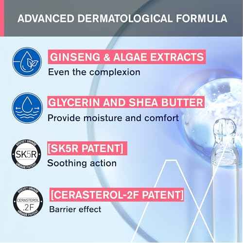 Uriage Roseliane Anti-Redness Cream with Green Pearls, Shea Butter, Ginseng & Algae Extracts | Soothes, Hydrates, Reduces Visible Redness, Paraben-Free, Non-Comedogenic, 40 mL / 1.35 oz