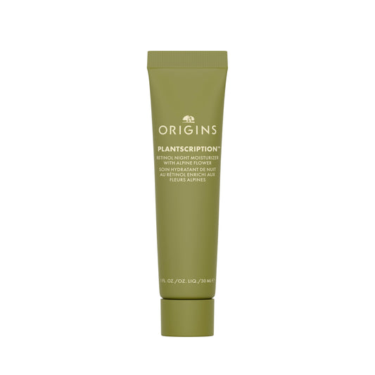 Origins Plantscription Retinol Night Moisturizer | Visibly Diminishes Lines, Pores & Uneven Skin Tone | With Peptide & Retinol, 1 Fl Oz