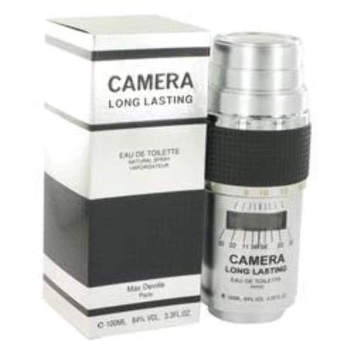 Max Deville Camera Long Lasting Eau De Toilette Spray 3.4 oz for Men