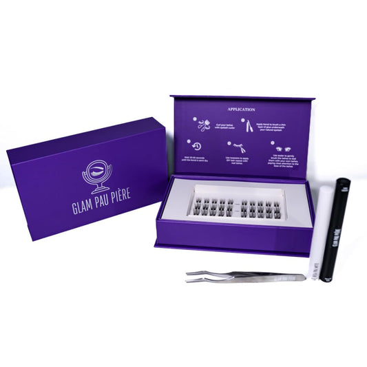 GLAM PAU PIERE DIY EYELASH EXTENSIONS