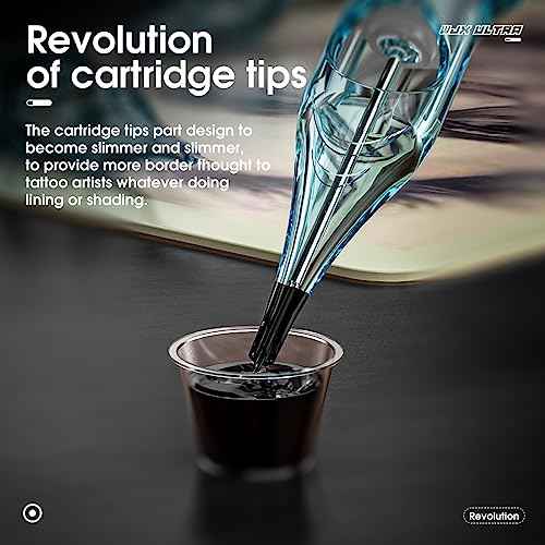 Wjx Ultra Tattoo Needle Cartridge 1214RS Tattoo Needles 20Pcs Round Shader Bugpin Size Compatible with Different Tattoo Machines