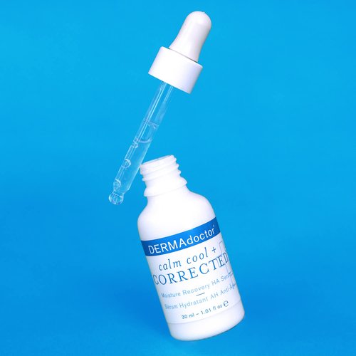 DERMAdoctor Hyaluronic Acid Moisturizer for Face – Hydrating Niacinamide Face Serum with Vitamin C – Dermatologist Formulated Hydrating Serum for Sensitive Skin, 1 fl oz