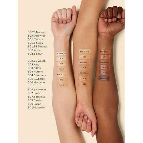 ILIA - True Skin Serum Concealer | Non-Comedogenic, Cruelty-Free, Vegan, Safe For Sensitive Skin, Reduces Appearance of Dark Circles + Blemishes (Arrowroot SC.5, 0.16 oz | 5 ml)