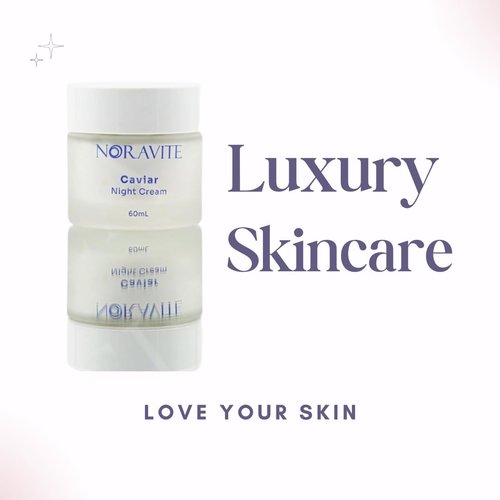 Noravite Caviar Night Cream| Nourishes and Revitalizes your Skin while Slowing Down Aging Rich in Caviar Extract, vitamin E, Vitamin A Microspheres