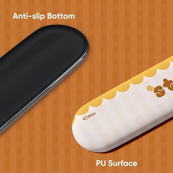 AKKO x MG108B Bun Wonderland Mechanical Keyboard with Wrist Rest Hot-Swappable Multi-Mode Gaming Keyboard with PBT Dye-Sub MOG Profile Keycaps
