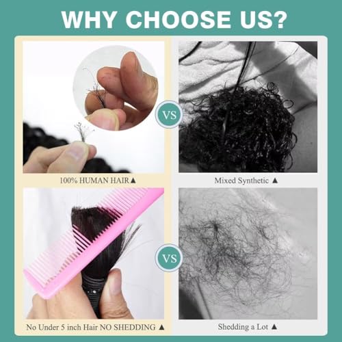 Human Braiding Hair 100g 26 Inch Deep Wave Bulk Human Hair for Braiding 2 Bundles/Pack No Weft Brazilian Virgin Deep Curly Human Hair Extensions Color 99J Burgundy Braiding Hair for Micro Braids