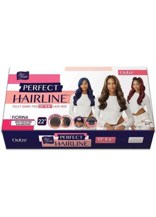 Outre Lace Front Wig - Perfect Hair Line 13X6 - Fiorina (DR4/FROSTED ASH BROWN)