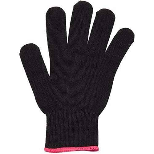 3 pcs Heat Resistant Gloves for Hair Styling, Hair Styling Professional Heat Resistant Gloves, Heat Gloves for Hair Styling Tools, Curling Iron and Curling Wand, Suitable for Left and Right Hands