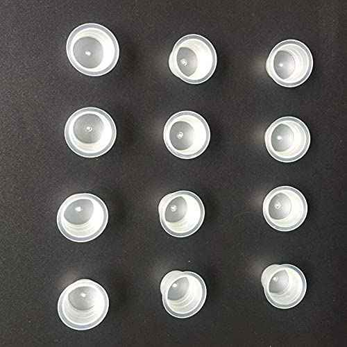 Tattoo Ink Caps Cups,Tattoo Ink Cups Caps 1000pcs #15 Large Size Pigment Caps Microblading Ink Cups for Tattoo Pigment Ink Tattoo Machine Kits Supplies (1000 L)