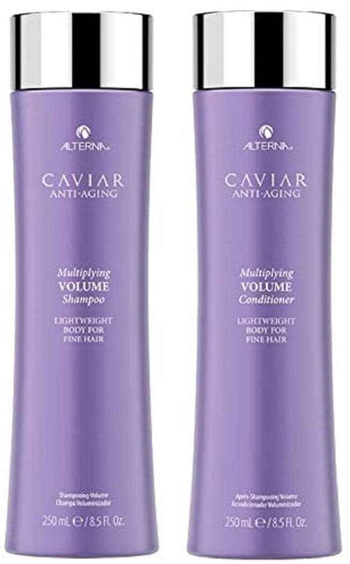 Alterna Caviar Anti-Aging Multiplying Volume Shampoo and Conditioner Set, 8.5-Ounce (2-Pack)