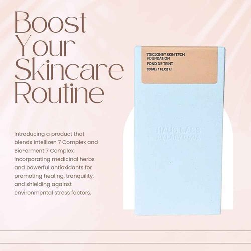 HAUS LABS BY LADY GAGA Triclone Skin Tech Medium Coverage Foundation with Fermented Arnica 160 Light Neutral