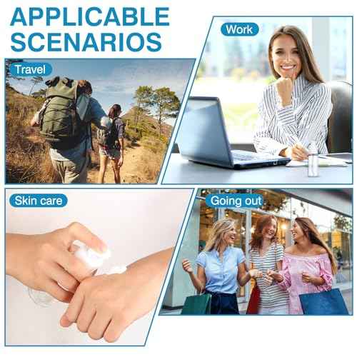 Travel Pump Bottle 2pcs Cosmetic Pump Container Refillable Clear Lotion Bottles for Cream and Pure Essential Oils to Travel and Bathroom