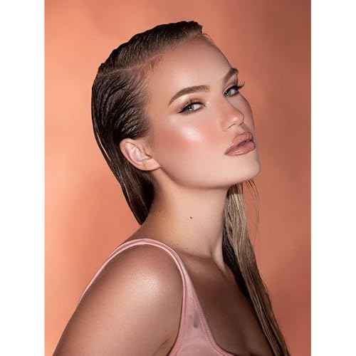 SHEGLAM Glow Bloom Liquid Waterproof Highlighter Long Lasting Cream Highlighter with Shimmer Dewy Finish - Vanilla Frost