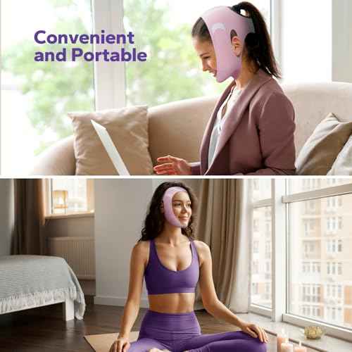 V-Line Lifting Chinstrap, V-Line Mask, Chinstrap for Sleeping, Reusable Face Strap, Chin Up Patch, V-Shaped Belt, Shaped Face Mask for Sagging