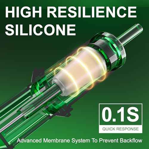 1003RL Tattoo Cartridge Needles 20Pcs #10 Bugpin 3 Round Liner with Membrane Safety Cartridges Disposable Tattoo Supplies for Wireless Tattoo Machine & Pro Tattoo Artists & Beginners