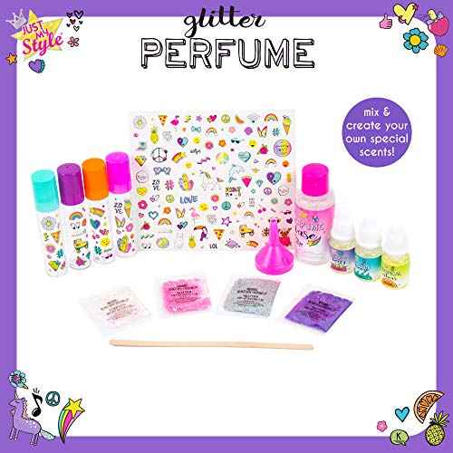 Just My Style Glitter Roller Perfume by Horizon Group USA Multi-color, 10 x 9 x 13.5