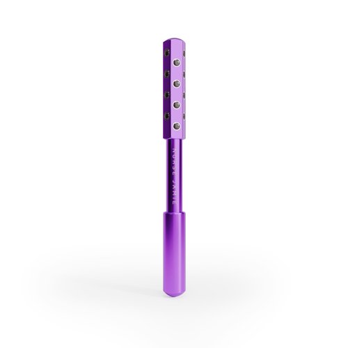 Nurse Jamie Uplift Facial Massaging Beauty Roller – Purple - Facial Massager with 24 Stones for Sculpting, Firming & Reducing Puffiness