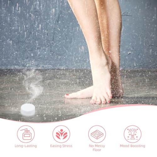 Shower Steamers Aromatherapy, 24-Pack Shower Bombs Birthday Gifts for Women, Christmas Stocking Stuffers Gifts with Eucalyptus Mint Lavender Watermelon Grapefruit Tangerine Essential Oils