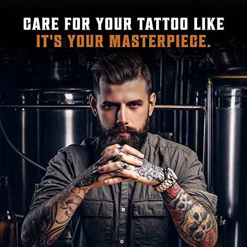 Viking Revolution Tattoo Care Balm for Before, During & Post Tattoo Safe, Natural Tattoo Aftercare Cream Moisturizing Lotion to Promote Skin Moisture, Skin Moisturizer, (2oz,1 Pack)