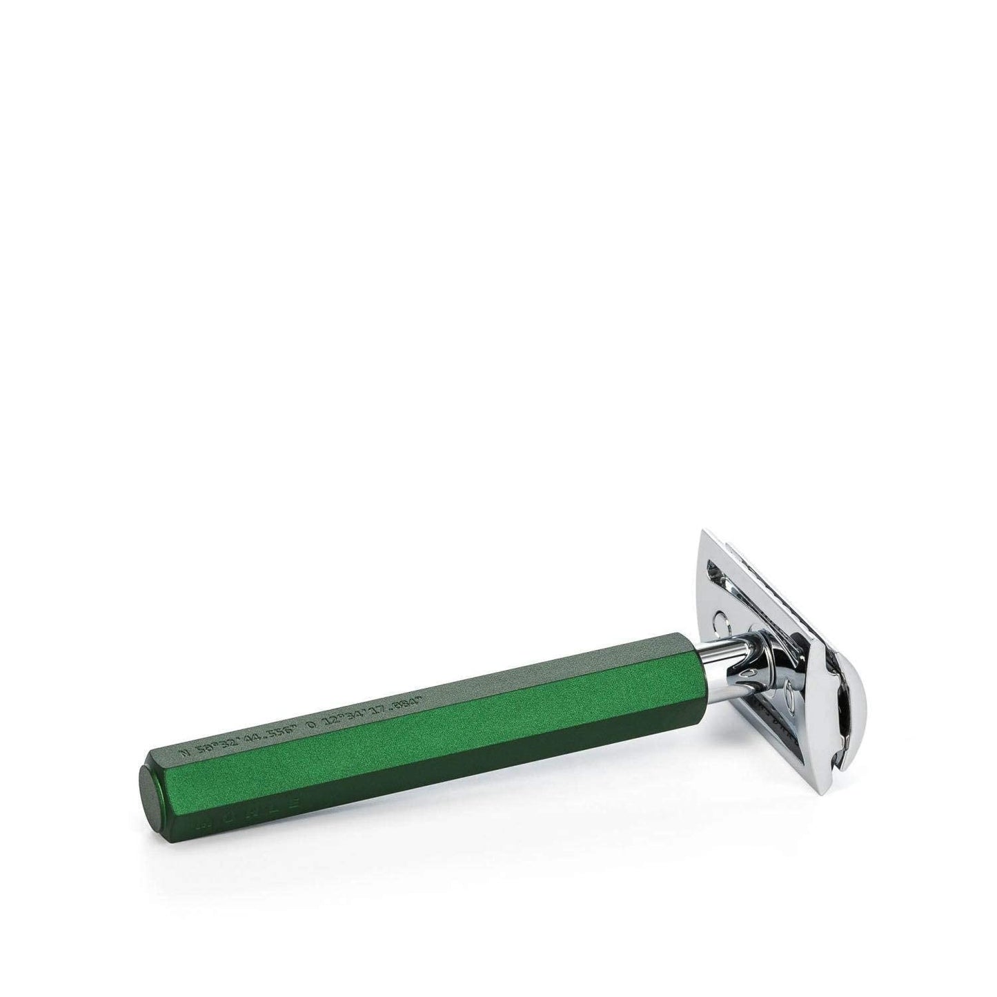 MÜHLE HEXAGON Forest Double Edge Safety Razor (Closed Comb) For Men - Perfect for Every Day Use, Barbershop Quality Close Smooth Shave