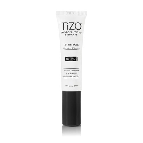 TIZO Photoceutical PM Restore, 1 Ounce (Pack of 1) for All Skin Types - Reduces Fine Lines and Wrinkles