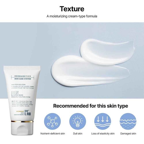 DR+LAB Intensive Eye Concentrate 2.03 fl oz /60ml for Wrinkle Firming Anti Aging Care Korean Skincare