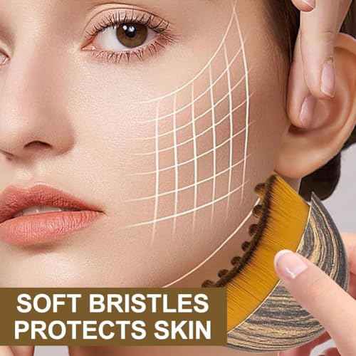 New Lymphatic Contour Face Brush, Lymphatic Drainage Massager for Face,Ergonomically Designed to Fit The Skin Precisely and Relieve Fatigue