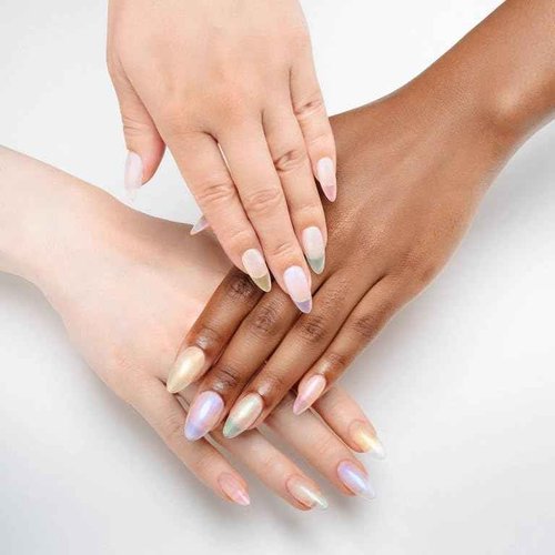 APRÉS Heavenly Top Gelcoat Set, 5-Pack Non-Wipe Nail Gel Polish Top Coat, Shimmery Long Lasting Topcoat