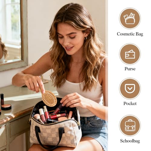 10 Pack Mini Bamboo Hair Brush Bulk Pocket Travel Small Hairbrush Long Short Wet Dry Hair Scalp Massage Gifts for Wedding Bridesmaid Party Favors for Women Men (Oval)