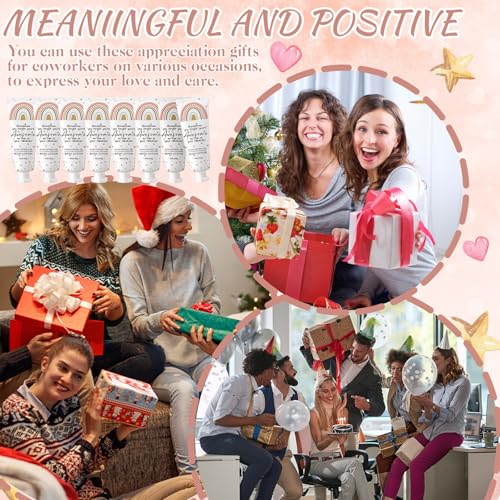 24 Pcs Mini Body Lotion Gifts Bulk for Dry Skin Travel Size Rainbow Body Cream Christmas Teacher Appreciation Gifts Moisturizing Lotion Stocking Stuffers for Women Teen Girls Nurse