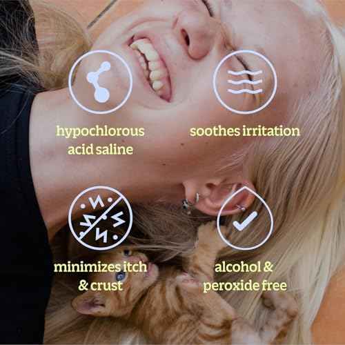 BRIOTECH Pierce Spray, Hypochlorous Acid, Gentle Piercing Aftercare, Calm Redness & Itch, Reduce Bumps, HOCl Saline Spray, Contact Free, No Rinse or Residue, Alcohol Free, 4 fl oz