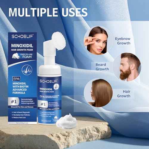 5% Minoxidil Foam 1PCS, Minoxidil for Men Foam, Minoxidil for Women Hair Growth, Minoxidil Foam for Men, Minoxidil Foam for Women.