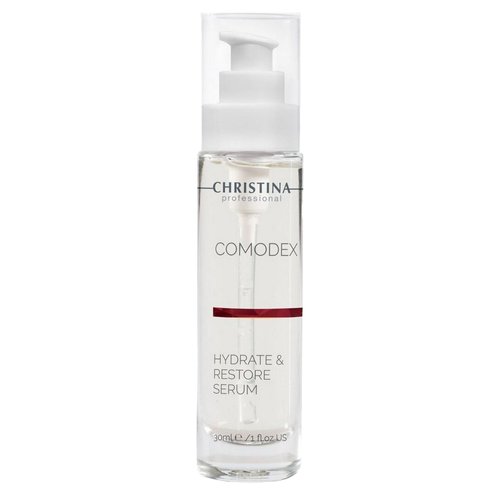 Christina Comodex Hydrate & Restore Serum with Hyaluronic Acid - 30ml - Facial Hydrating Serum to Regenerate & Rejuvenate - For Dehydrated Oily, Open Pores, Combination, & Nomal Skin