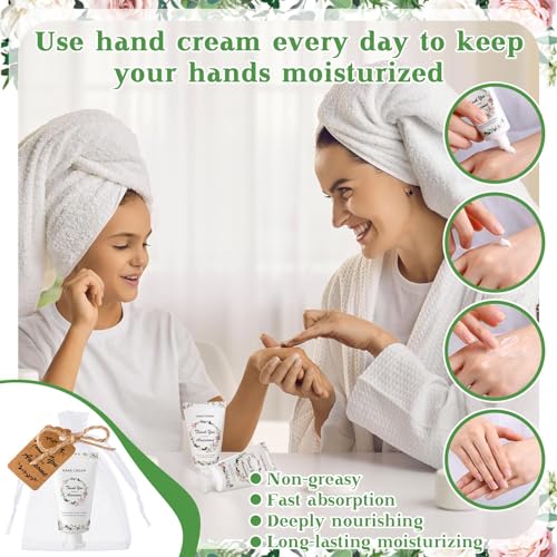 72 Sets Employee Appreciation Gifts Bulk Christmas Gifts for Coworkers Thank You Hand Cream Gift Appreciation Inspirational Travel Hand Lotion for Volunteer Staff Holiday Christmas(Thank)