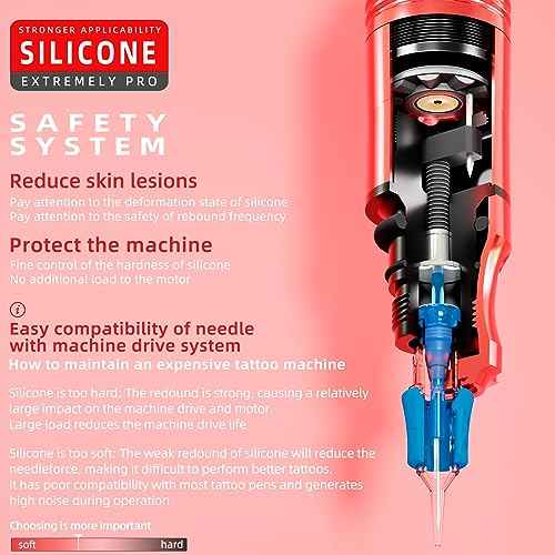 POSEIDON Tattoo Pen Set, Wireless Tattoo Gun Kit Tattoo Kit with 2Pcs Battery and 20Pcs Tattoo Cartridge Needles, Complete Tattoo Machine kit Tattoo Supplies for Beginners