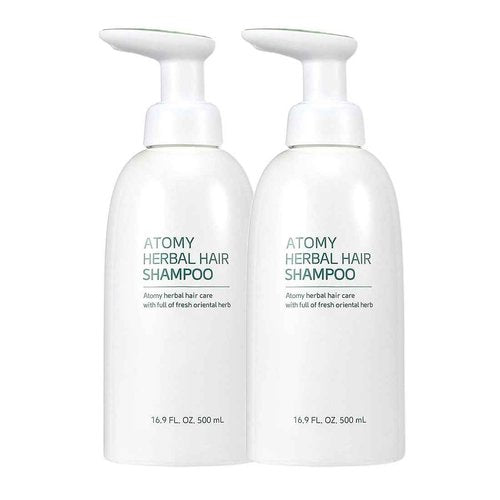 GASHINA STORY Atomy Shampoo 500ml (16.9 FL.OZ.) 2 Pack Set - Outstanding Cleansing and Rich Nourishment