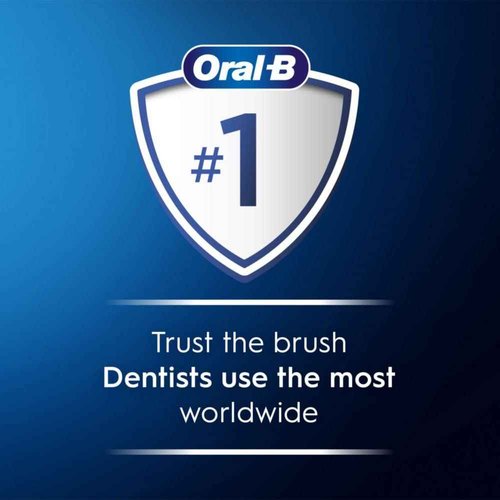 Oral-B Pro 500 Electric Toothbrush with (1) Brush Head, Rechargeable, Black (Pack of 3)